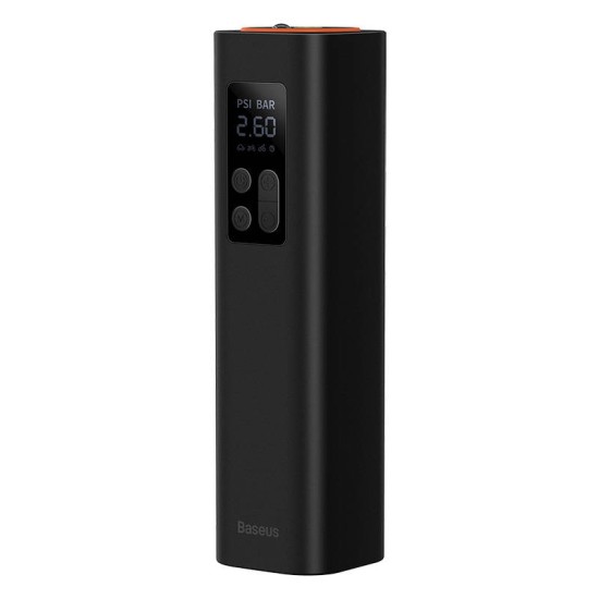 BASEUS Car Компресор, Super Mini Inflator Pump /черен/ - CRCQ000001