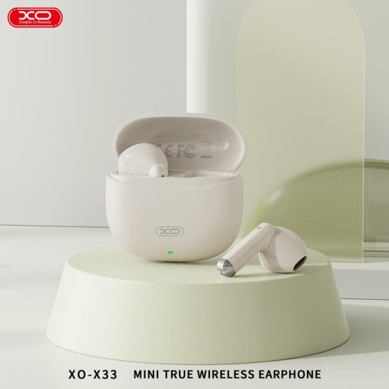 XO HF TWS, Mini Jade Crystals /бежови/ - X33