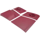 Външни капаци за PlayStation 5 Pro (D-006) (Ultra High Definition) (Disk Edition) (Rose Red)