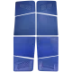 Външни капаци за PlayStation 5 Pro (D-015) (Digital Edition) (Blue)