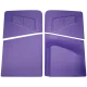 Външни капаци за PlayStation 5 Pro (D-015) (Ultra High Definition) (Disk Edition) (Purple)