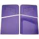 Външни капаци за PlayStation 5 Pro (D-015) (Ultra High Definition) (Disk Edition) (Purple)