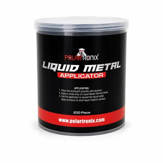 Течен метал Applicator (200 Pack) (PolarTronix) Течен метал Applicator (200 Pack) (PolarTronix)