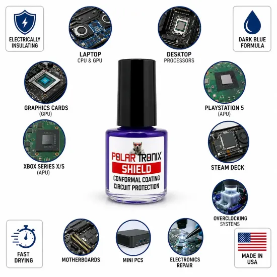 Течен метал Shield 5ml LM Shield Conformal Coating - Circuit Board Protector (PolarTronix) Течен метал Shield 5ml LM Shield Conformal Coating - Circuit Board Protector (PolarTronix)