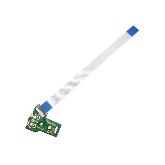 Micro USB Букса за зареждане Board с 12-Pin Лентов кабел за PlayStation 4 Controllers (Version 1: JDS-050 / JDS-055) Micro USB Букса за зареждане Board с 12-Pin Лентов кабел за PlayStation 4 Controllers (Version 1: JDS-050 / JDS-055)