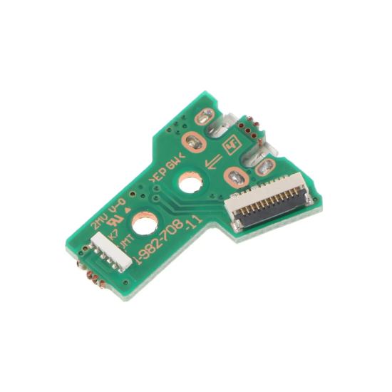 Micro USB Букса за зареждане Board с 12-Pin Лентов кабел за PlayStation 4 Controllers (Version 1: JDS-050 / JDS-055) Micro USB Букса за зареждане Board с 12-Pin Лентов кабел за PlayStation 4 Controllers (Version 1: JDS-050 / JDS-055)