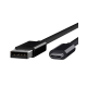 USB-A to USB-C Захранващ & Data Кабел (1.5m, 5ft) за PS5 / Xbox Series X / Switch Pro Controllers & USB-C Devices