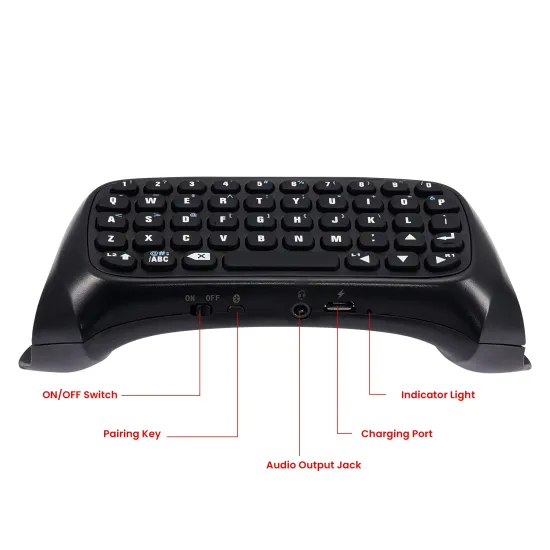 Wireless Контролер Keyboard за PlayStation 4 / Slim / Pro (DOBE)