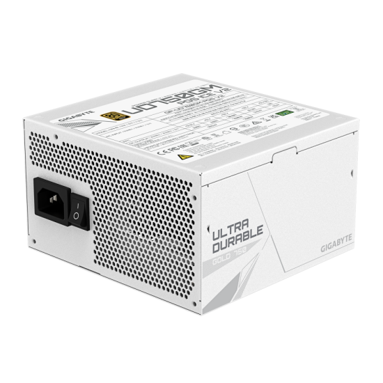 Захранващ блок Gigabyte UD750GM PG5 ICE 750W, 80+ Gold PCIe 5.1