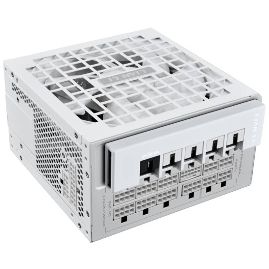 Захранващ блок Lian Li RS 1200W 80+ Gold PCIe 5.1, ATX 3.1, RS Hub - Бял Захранващ блок Lian Li RS 1200W 80+ Gold PCIe 5.1, ATX 3.1, RS Hub - Бял