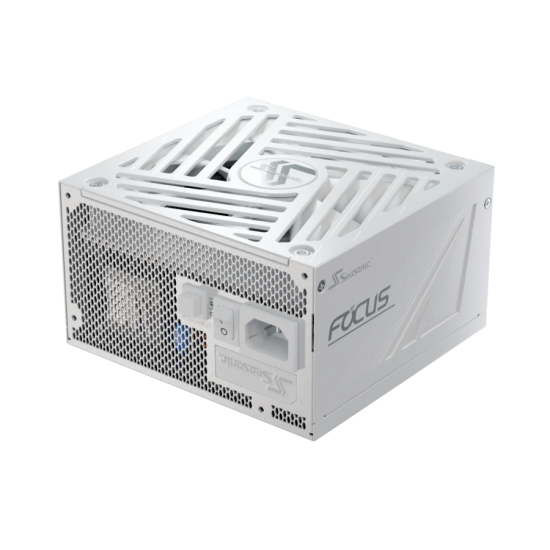 Захранващ блок SEASONIC FOCUS GX-750 White - 750W 80+ Gold, ATX 3.1, PCIe 5.1, Fully Modular