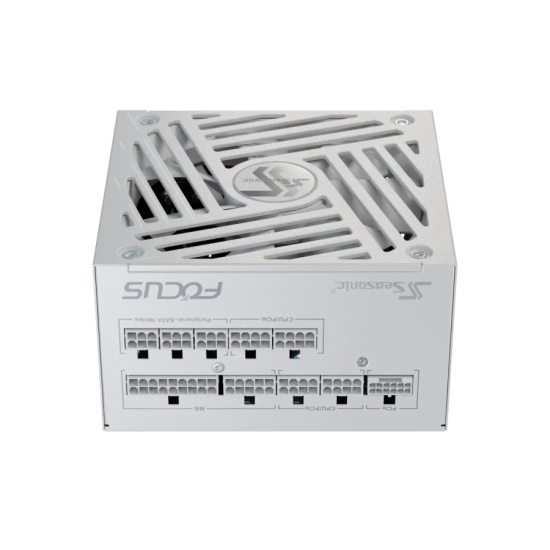 Захранващ блок SEASONIC FOCUS GX-750 White - 750W 80+ Gold, ATX 3.1, PCIe 5.1, Fully Modular