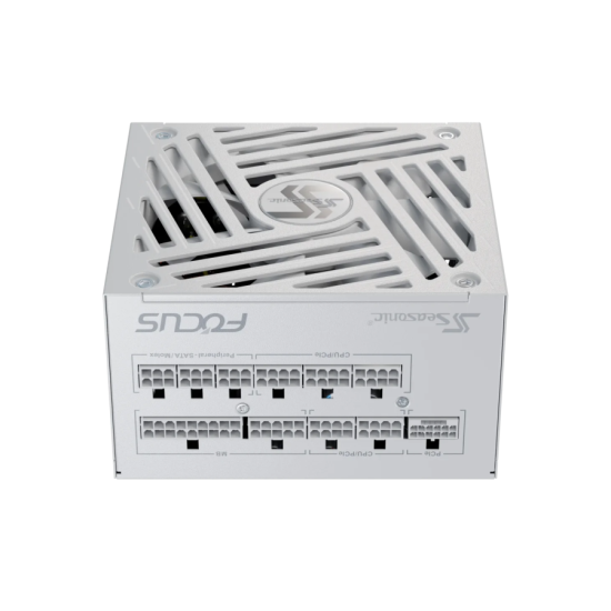 Захранващ блок SEASONIC FOCUS GX-850 White - 850W 80+ Gold, ATX 3.1, PCIe 5.1, Fully Modular