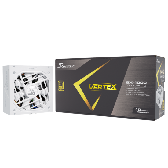 Захранващ блок SEASONIC VERTEX GX-1000 1000W, White