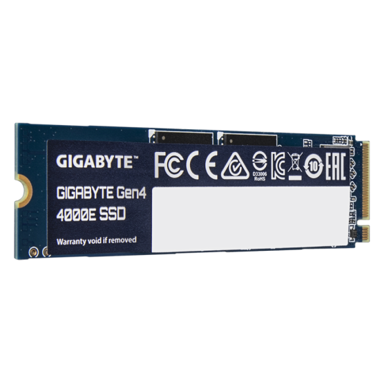 SSD Gigabyte 4000E 500GB, NVMe, PCIe 4.0 Gen4