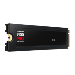 SSD SAMSUNG 9100 PRO 2TB, PCIe 5.0 NVMe M.2 Type 2280 Heatsink
