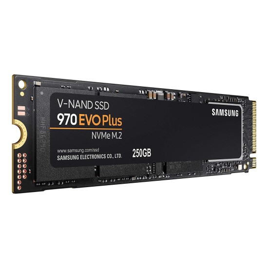 SSD SAMSUNG 970 EVO Plus, 250GB, M.2 Type 2280, MZ-V7S250BW