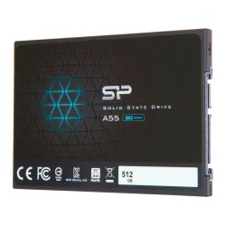 SSD SILICON POWER A55, 2.5", 512 GB, SATA3 3D NAND flash