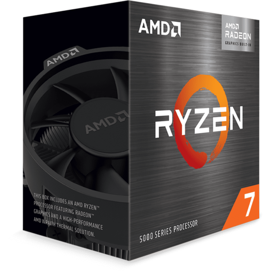 Процесор AMD RYZEN 7 5700G, 3.8GHz (Up to 4.6GHz) 20MB Cache, 65W, AM4, BOX