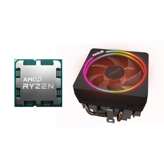 Процесор AMD RYZEN 7 7700 MPK 8-Core 3.8 GHz (5.3 GHz Turbo) 32MB/65W/AM5