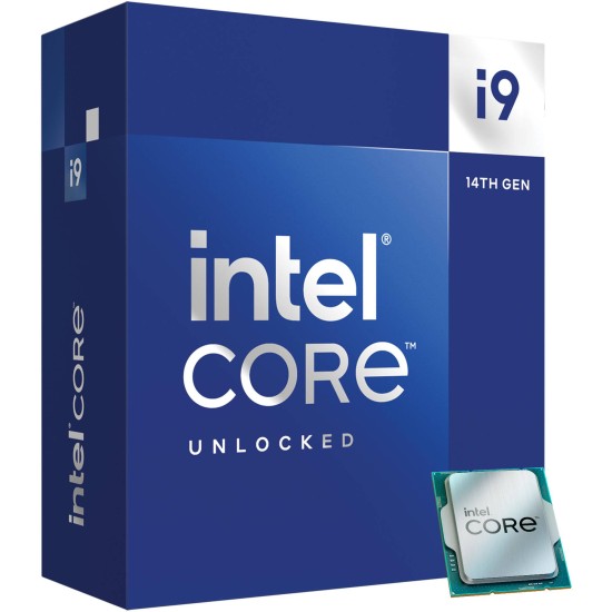 Процесор Intel Raptor Lake i9-14900K, 24 Cores, 3.2 GHz, 36MB, 125W, LGA1700, BOX