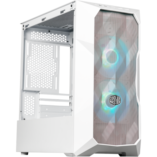 Кутия Cooler Master MasterBox TD300 Mesh, Бяла