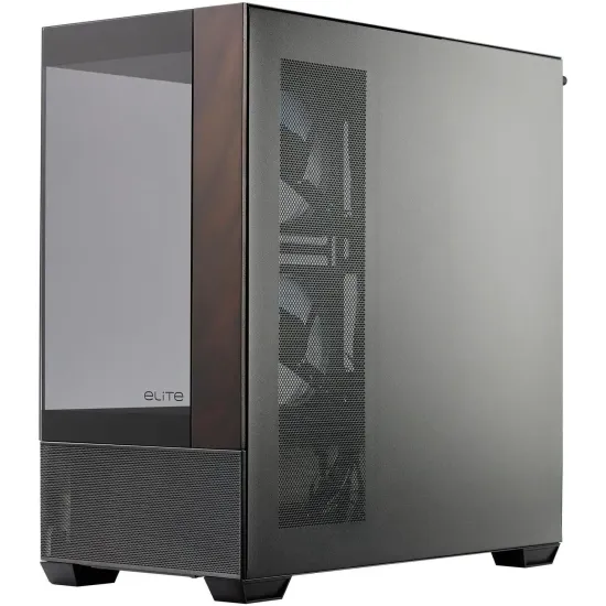 Кутия CoolerMaster Elite 690 Wood - Черна Кутия CoolerMaster Elite 690 Wood - Черна