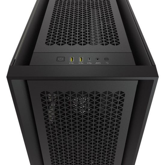 Кутия Corsair 5000D Airflow Mid Tower, Tempered Glass, Черна