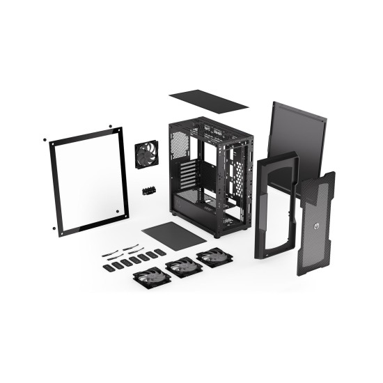 Кутия ENDORFY Regnum 400 ARGB - Middle Tower