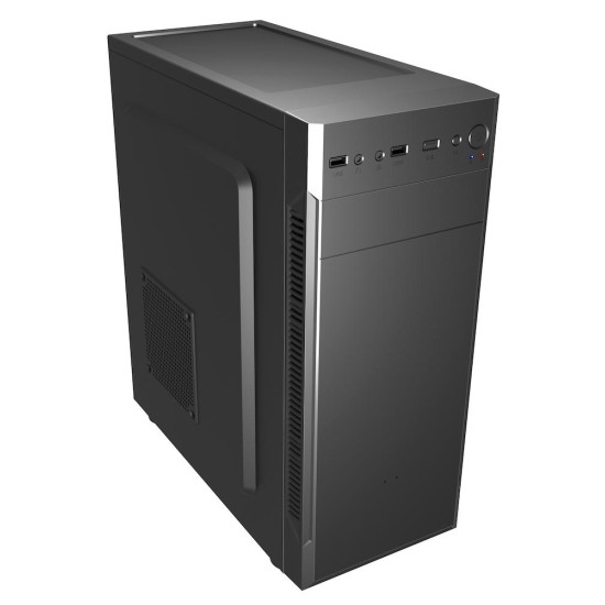 Кутия FSP CMT160 ATX Mid Tower, Черна