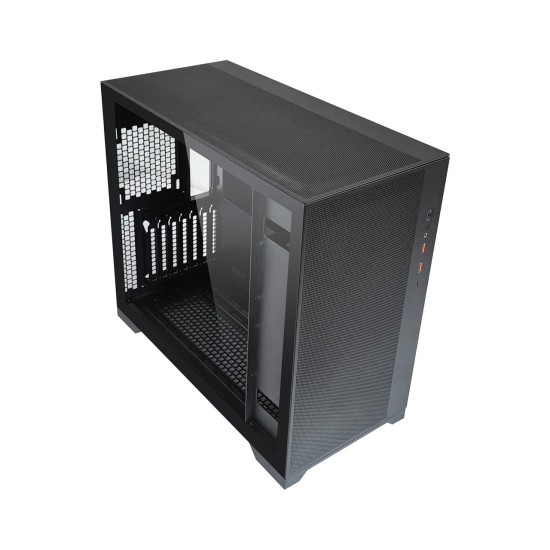 Кутия FSP CMT580B Mesh TG E-ATX Mid Tower, Черна