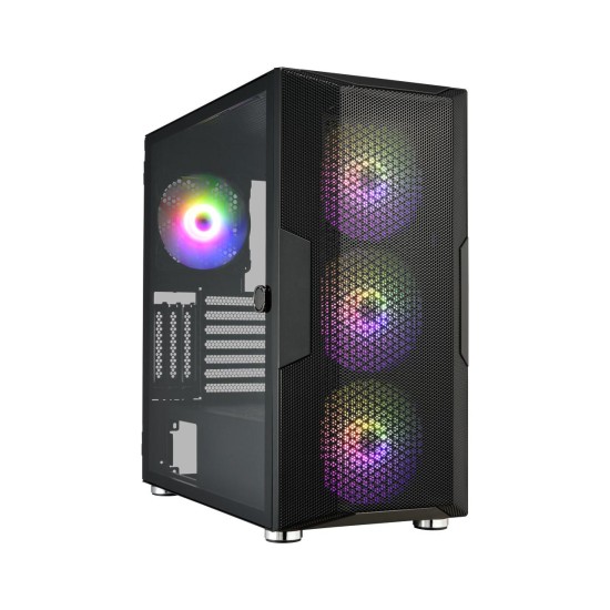 Кутия FSP CUT592 Black ARGB TG, E-ATX Full - Tower