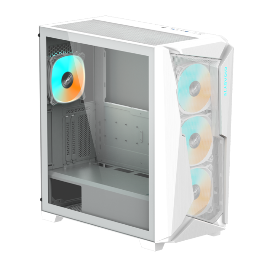 Кутия Gigabyte C301 WHITE V2, TG, Mid-Tower Кутия Gigabyte C301 WHITE V2, TG, Mid-Tower