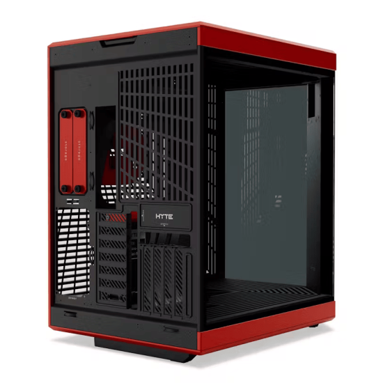 Кутия HYTE Y70 Tempered Glass Black/Red