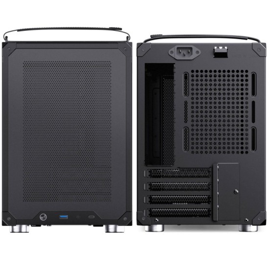 Кутия Jonsbo C6 MAX Micro-ATX - Black