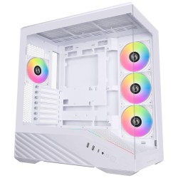 Кутия Lian Li Vector V100 ARGB Mid-Tower, Tempered Glass - White