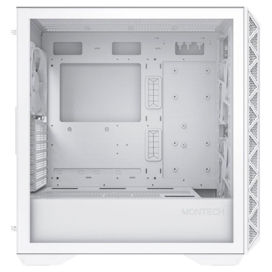 Кутия MONTECH AIR 903 BASE, TG, Mid-Tower, Бяла