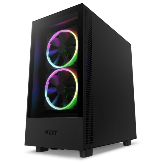 Кутия NZXT H5 Elite Matte Black, Tempered Glass, Mid-Tower