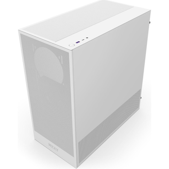 Кутия NZXT H5 Flow 2024 White, Mid-Tower