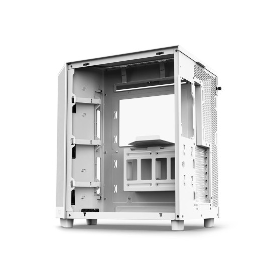 Кутия NZXT H6 Flow Matte White - Middle Tower