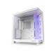 Кутия NZXT H6 Flow RGB Matte White - Middle Tower