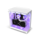 Кутия NZXT H6 Flow RGB Matte White - Middle Tower