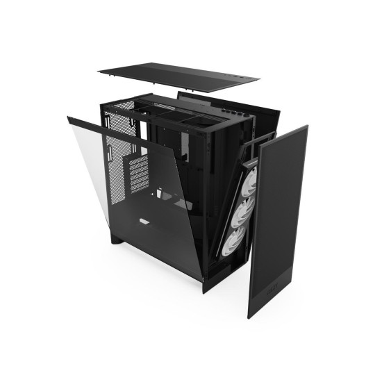 Кутия NZXT H7 Flow 2024 Edition Black