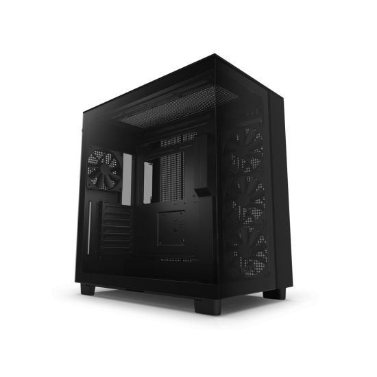 Кутия NZXT H9 Flow Matte Black