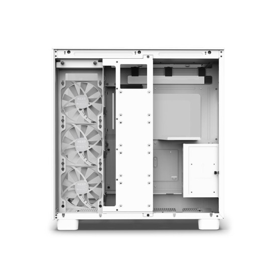 Кутия NZXT H9 Flow Matte White