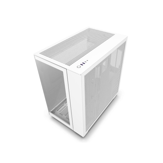 Кутия NZXT H9 Flow Matte White