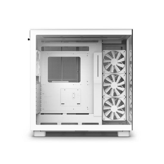 Кутия NZXT H9 Flow Matte White