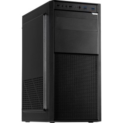 Кутия за компютър Inter Tech A-301 Quad, Mid-Tower, ATX