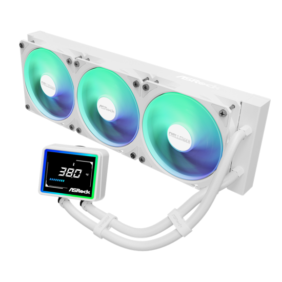 Охладител за процесор ASRock Challenger White 360 Digital