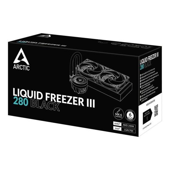 Охладител за процесор Arctic Liquid Freezer III 280 Black